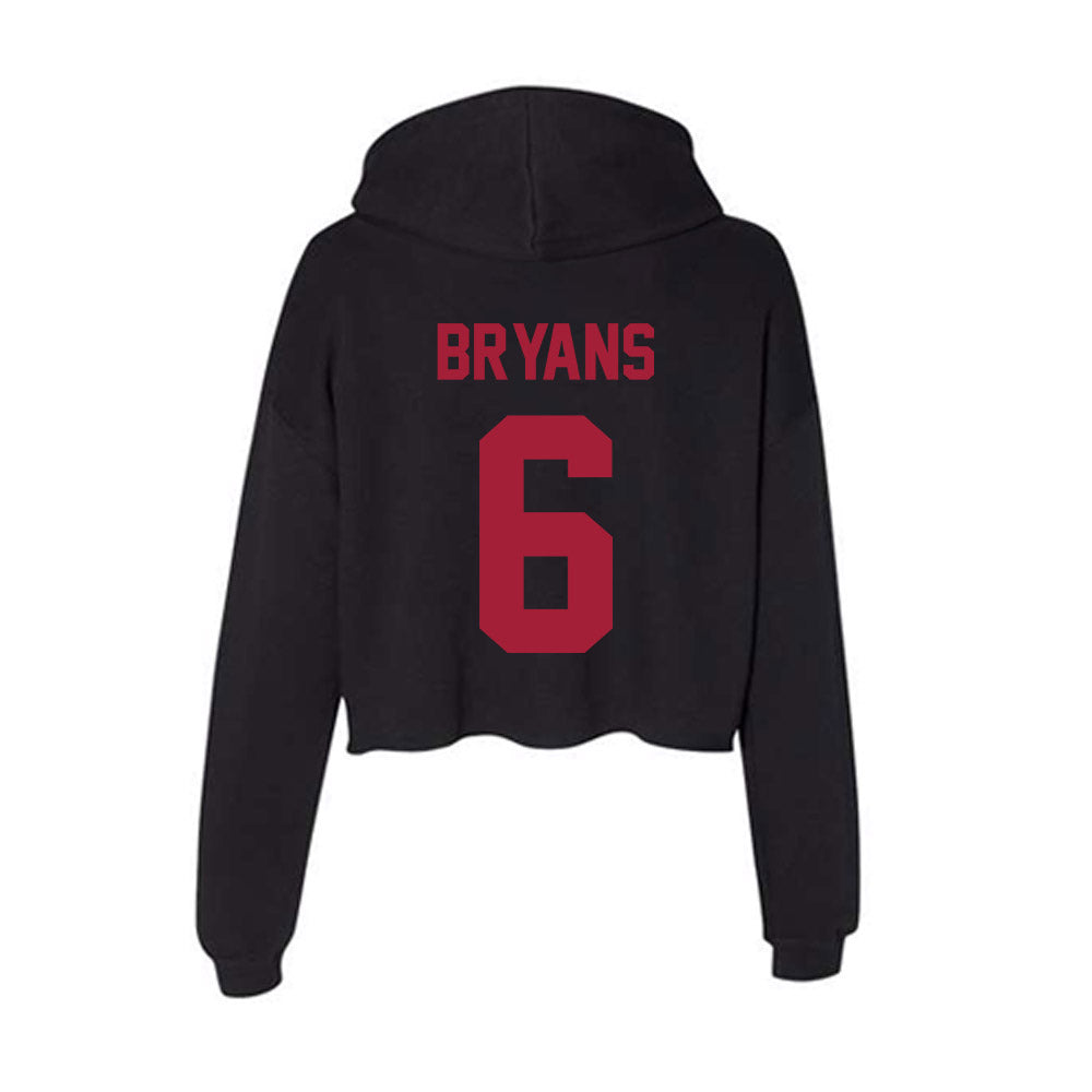 Alabama - NCAA Baseball : Beau Bryans - Women's Crop Fleece Hoodie T-Shirts, Sweatshirt | CoreVibeTees.com (Image 2)