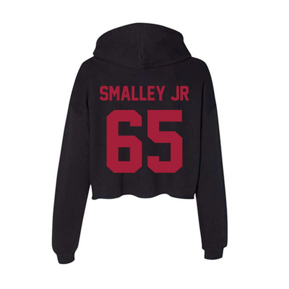 Alabama - Football Alumni : Jack Smalley Jr - Women's Crop Fleece Hoodie T-Shirts, Sweatshirt | CoreVibeTees.com (Image 2)