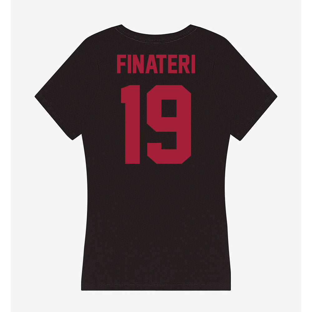 Alabama - NCAA Baseball : Aeden Finateri - Women's V-Neck T-Shirt Hoodie, Sweatshirt | CoreVibeTees.com (Image 4)