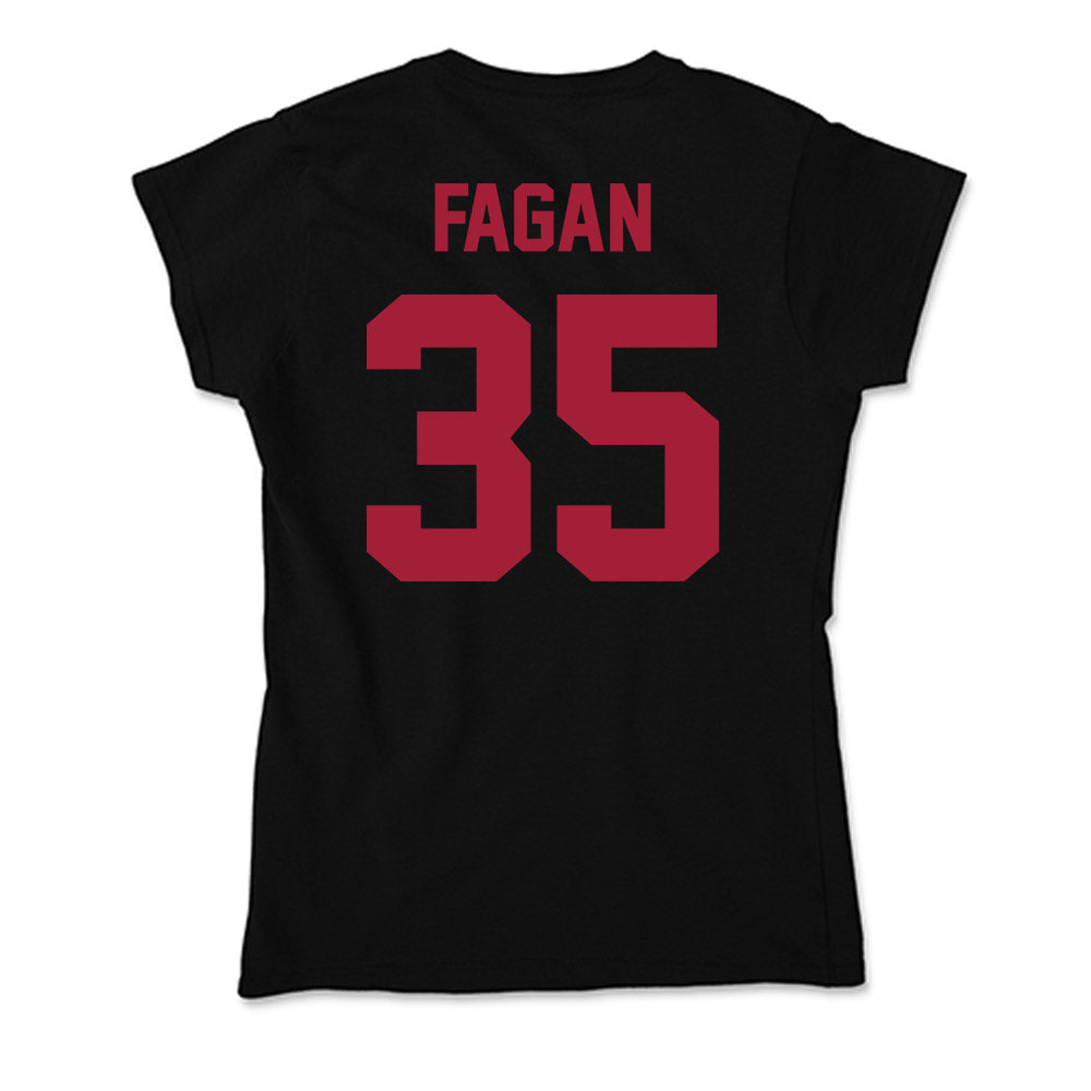 Alabama - Football Alumni : Jeff Fagan - Soft Style Women‚Äôs T-Shirt Hoodie, Sweatshirt | CoreVibeTees.com (Image 2)