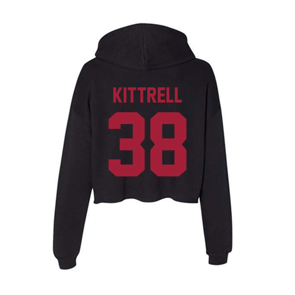 Alabama - NCAA Baseball : Zach Kittrell - Women's Crop Fleece Hoodie T-Shirts, Sweatshirt | CoreVibeTees.com (Image 2)