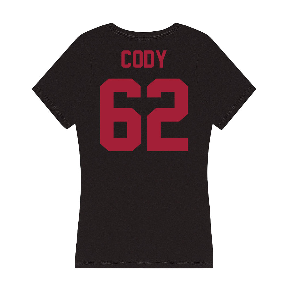 Alabama - Football Alumni : Terrence Cody - Women's V-Neck T-Shirt Hoodie, Sweatshirt | CoreVibeTees.com (Image 2)
