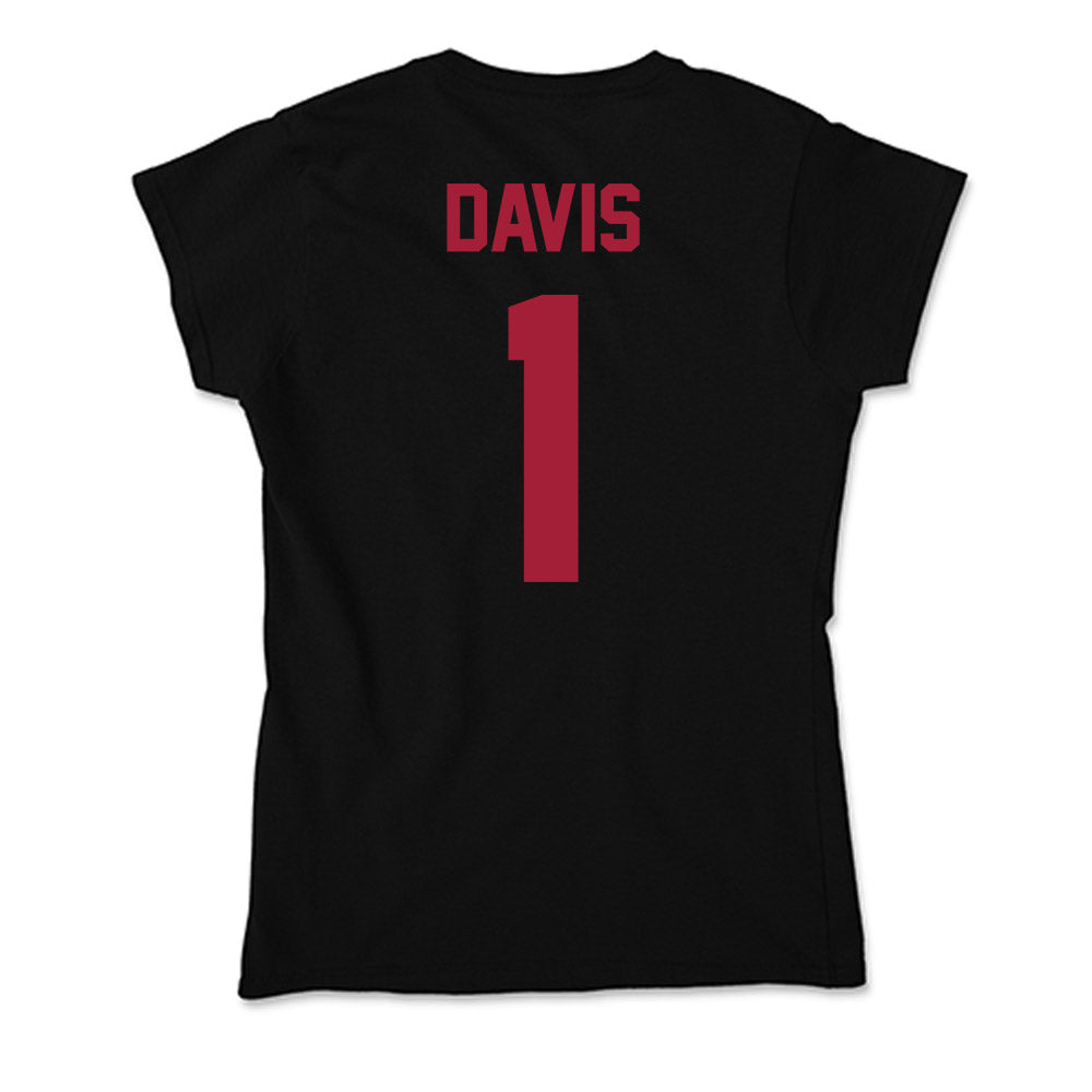 Alabama - Men's Basketball Alumni : Chuck Davis - Soft Style Women‚Äôs T-Shirt Hoodie, Sweatshirt (Image 2)