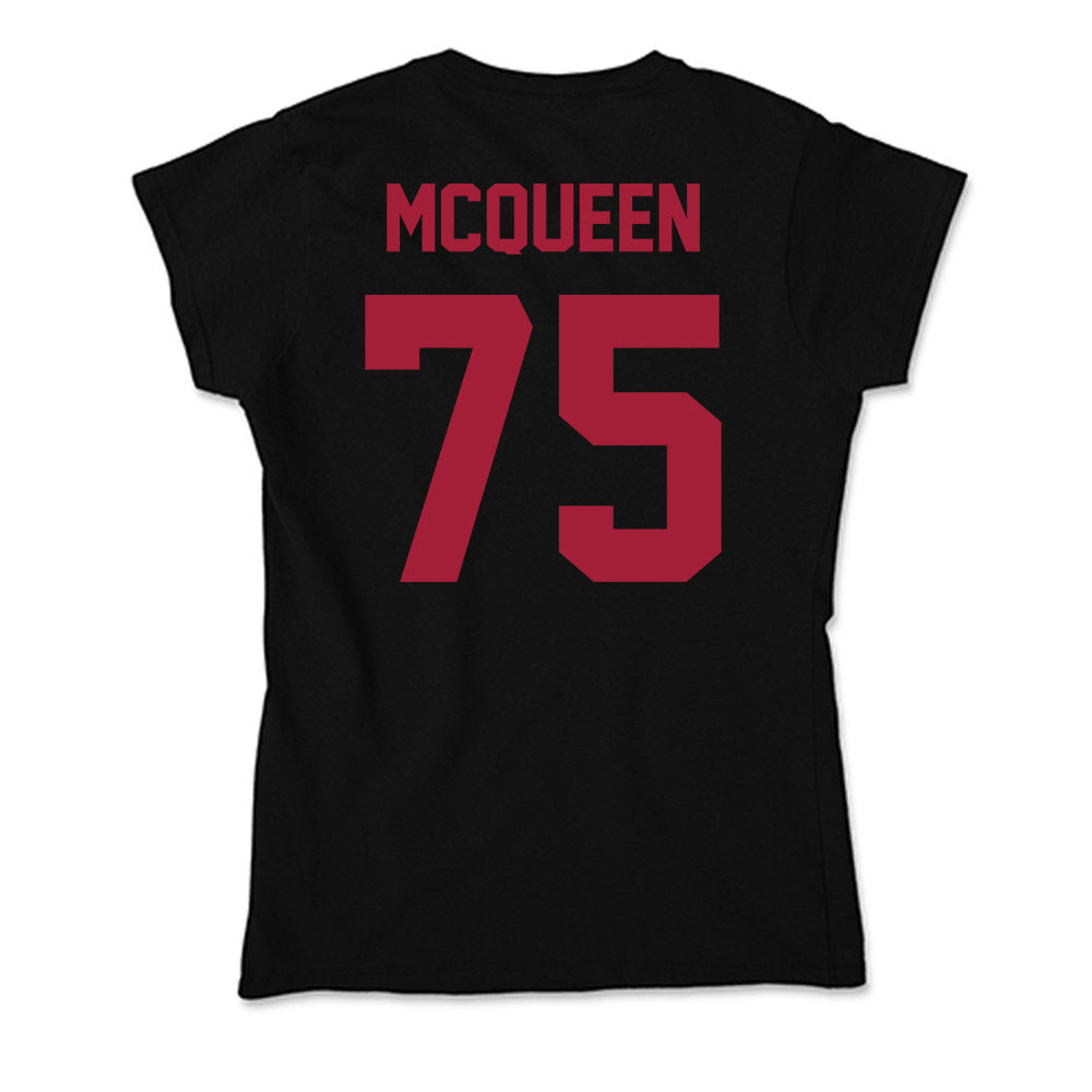 Alabama - Football Alumni : Mike McQueen - Soft Style Women‚Äôs T-Shirt Hoodie, Sweatshirt | CoreVibeTees.com (Image 2)