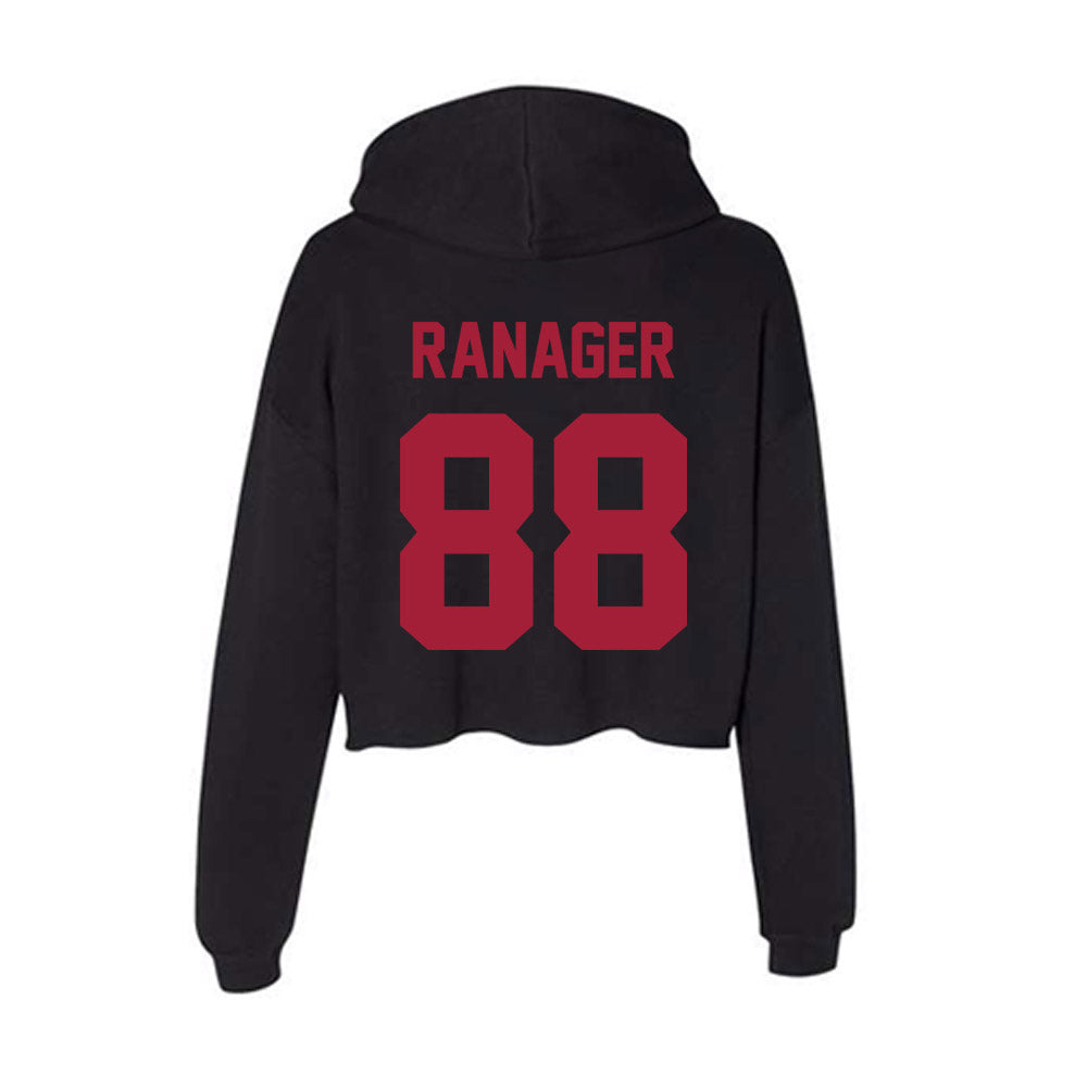 Alabama - Football Alumni : George Ranager - Women's Crop Fleece Hoodie T-Shirts, Sweatshirt | CoreVibeTees.com (Image 2)