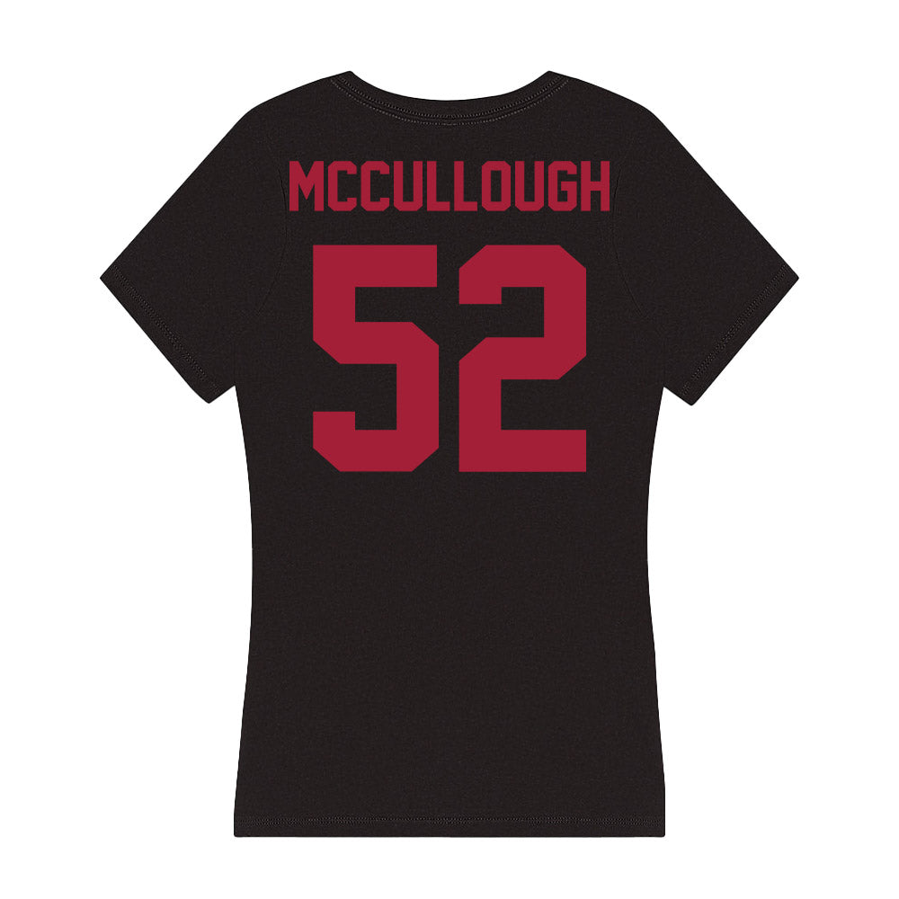 Alabama - Football Alumni : Alfred McCullough - Women's V-Neck T-Shirt Hoodie, Sweatshirt | CoreVibeTees.com (Image 2)