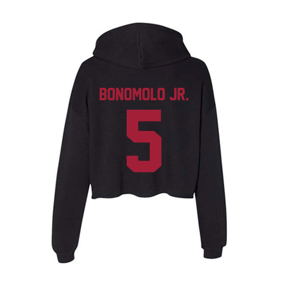 Alabama - NCAA Baseball : Richie Bonomolo Jr. - Women's Crop Fleece Hoodie T-Shirts, Sweatshirt | CoreVibeTees.com (Image 2)