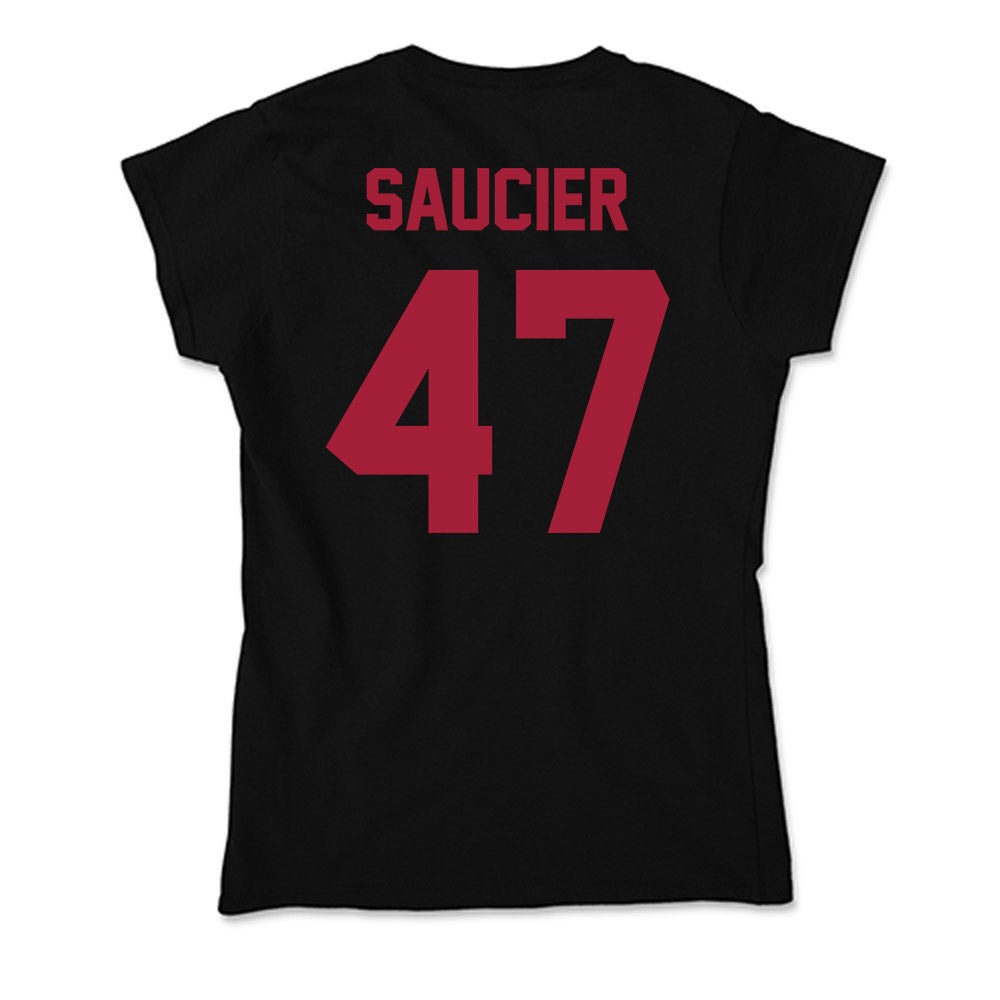 Alabama - Football Alumni : Robert Saucier - Soft Style Women‚Äôs T-Shirt Hoodie, Sweatshirt | CoreVibeTees.com (Image 2)
