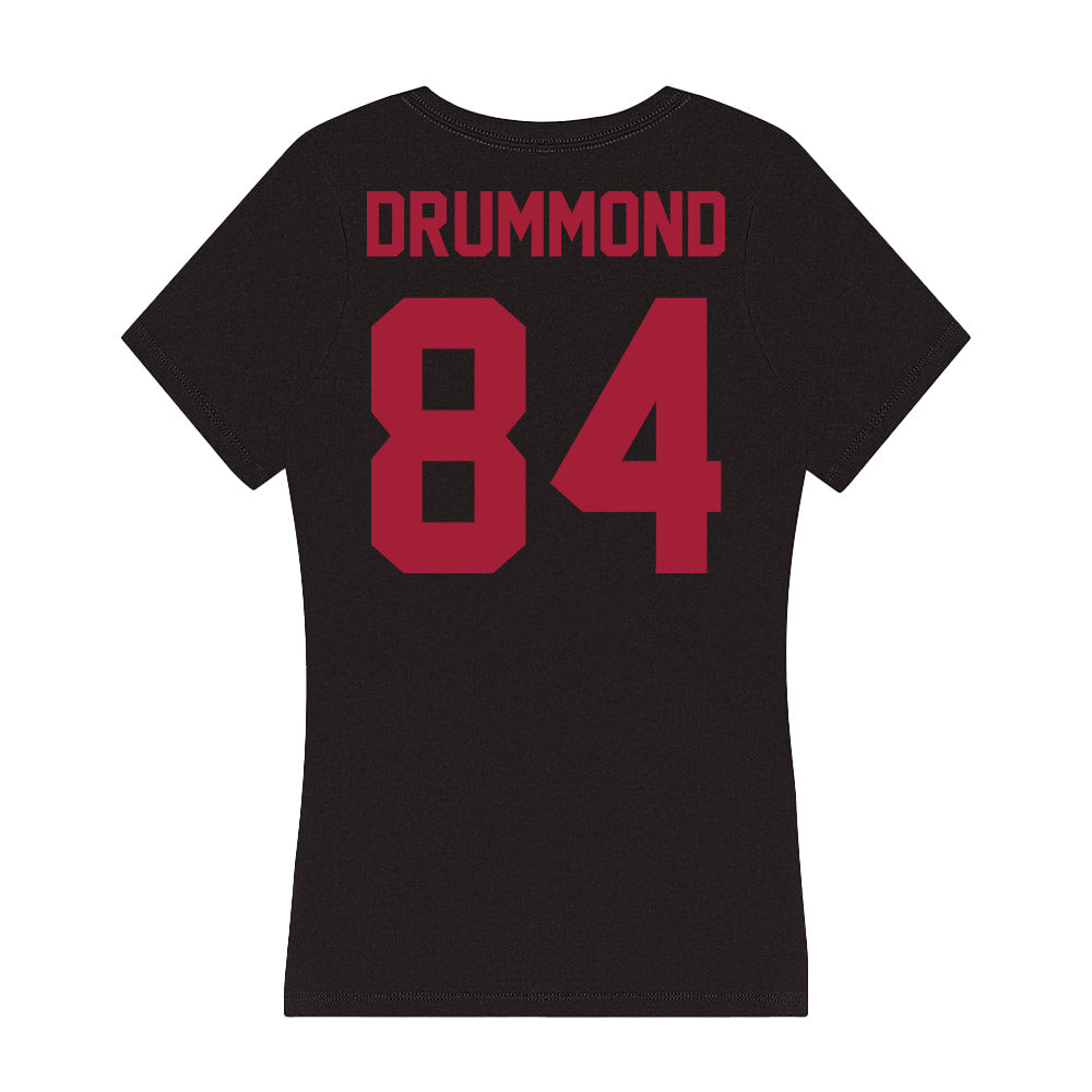 Alabama - Football Alumni : Jeremy Drummond - Women's V-Neck T-Shirt Hoodie, Sweatshirt | CoreVibeTees.com (Image 2)