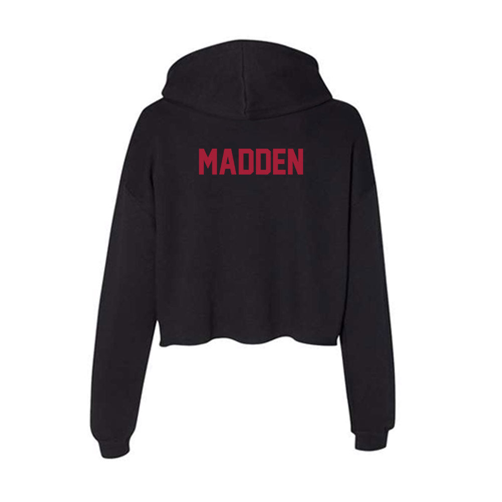 Alabama - Men's Swimming & Diving Alumni : Carl Madden - Women's Crop Fleece Hoodie T-Shirts, Sweatshirt (Image 2)
