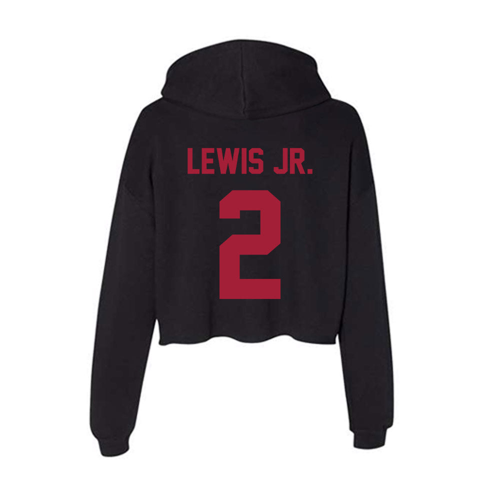 Alabama - Men's Basketball Alumni : Kira Lewis Jr. - Women's Crop Fleece Hoodie T-Shirts, Sweatshirt (Image 2)
