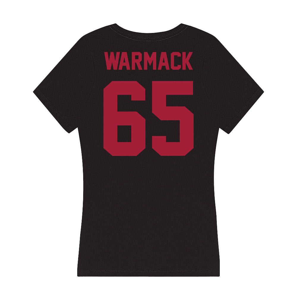 Alabama - Football Alumni : Chance Warmack - Women's V-Neck T-Shirt Hoodie, Sweatshirt | CoreVibeTees.com (Image 2)