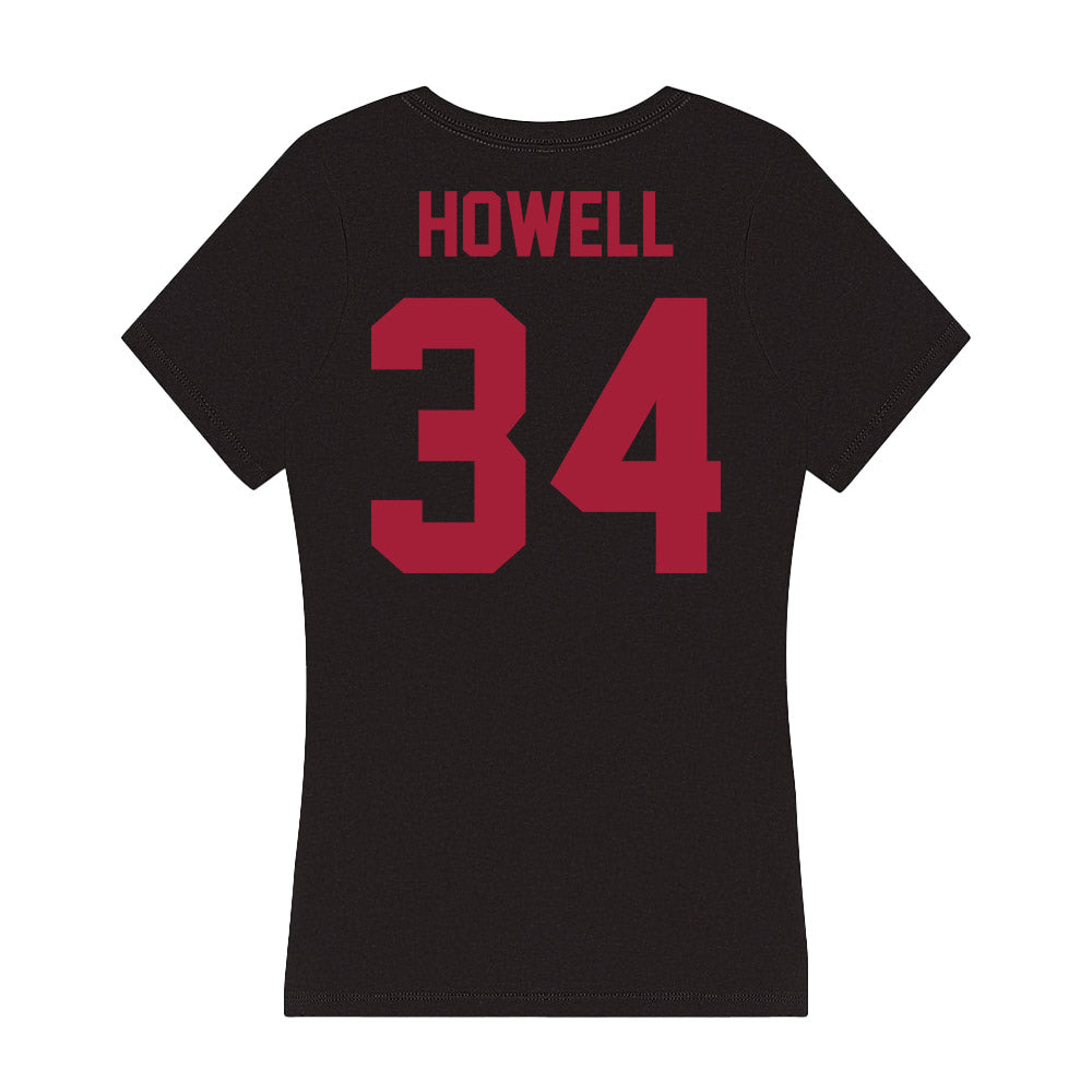 Alabama - Football Alumni : Ben Howell - Women's V-Neck T-Shirt Hoodie, Sweatshirt | CoreVibeTees.com (Image 2)