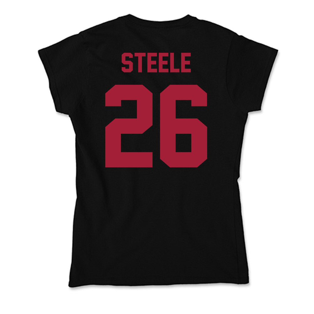 Alabama - NCAA Baseball : Peyton Steele - Soft Style Women‚Äôs T-Shirt Hoodie, Sweatshirt | CoreVibeTees.com (Image 2)