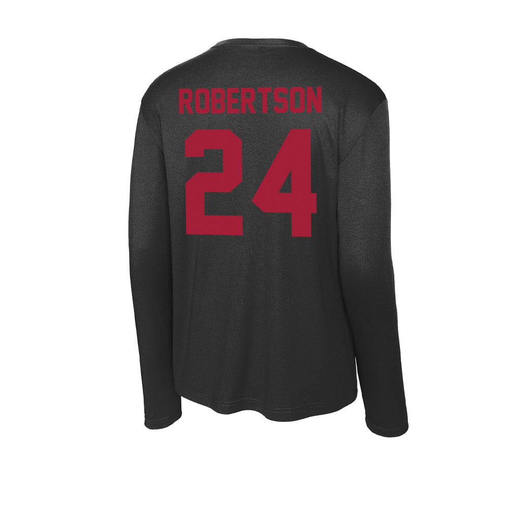 Alabama - NCAA Baseball : Tate Robertson - Activewear Long Sleeve T-Shirt Style001 Hoodie, Sweatshirt (Image 2)
