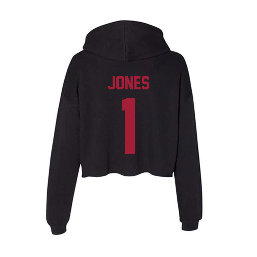 Alabama - Men's Basketball Alumni : Herbert Jones - Women's Crop Fleece Hoodie T-Shirts, Sweatshirt (Image 2)