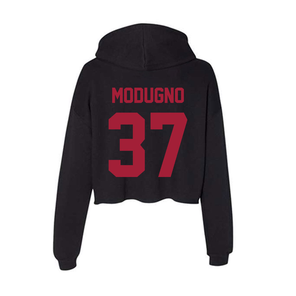 Alabama - NCAA Baseball : Andre Modugno - Women's Crop Fleece Hoodie T-Shirts, Sweatshirt | CoreVibeTees.com (Image 2)