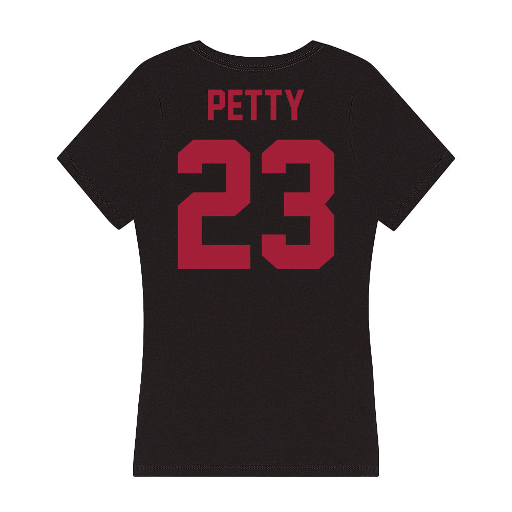 Alabama - Men's Basketball Alumni : John Petty - Women's V-Neck T-Shirt Hoodie, Sweatshirt | CoreVibeTees.com (Image 2)