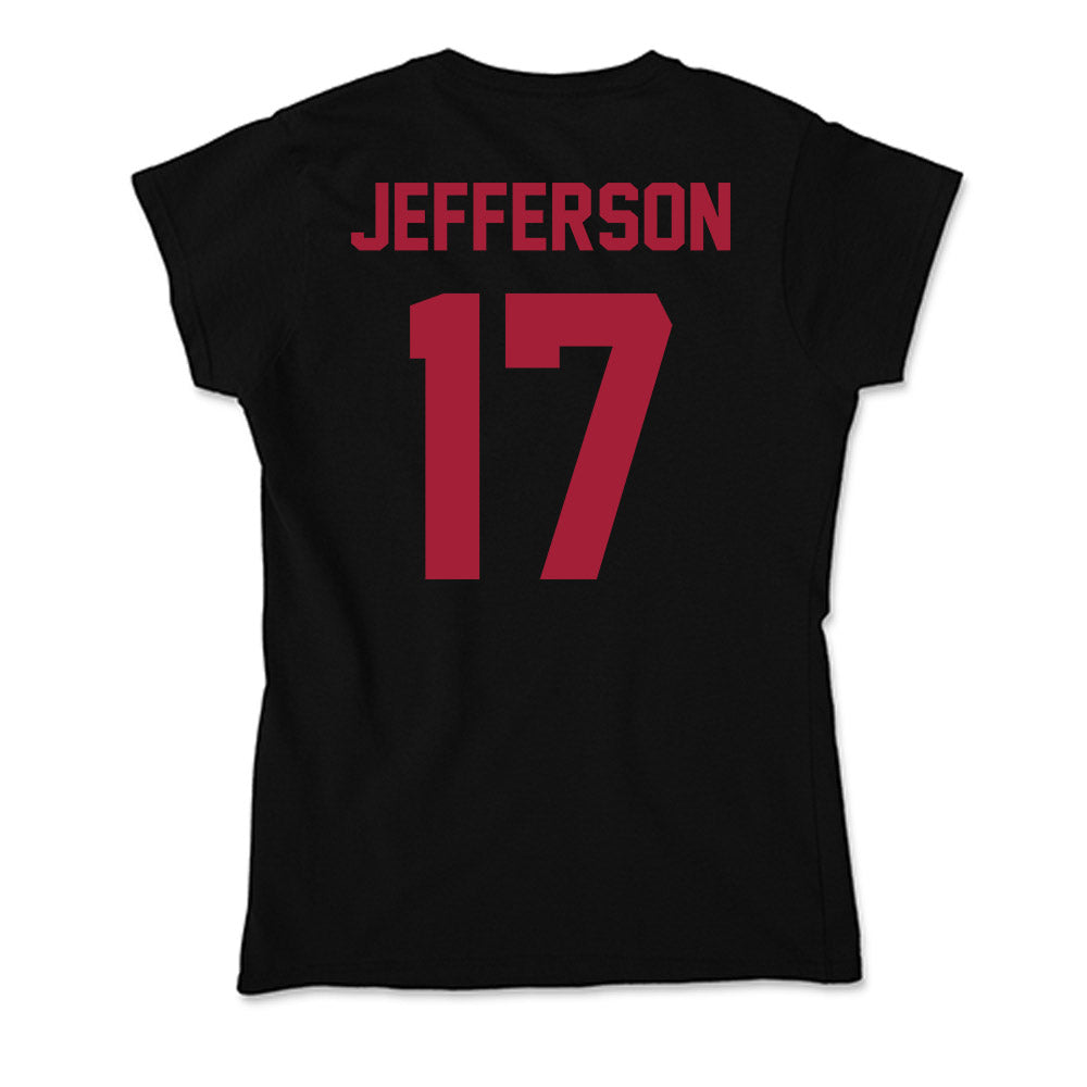 Alabama - NCAA Football : Amari Jefferson - Soft Style Women‚Äôs T-Shirt Hoodie, Sweatshirt | CoreVibeTees.com (Image 2)
