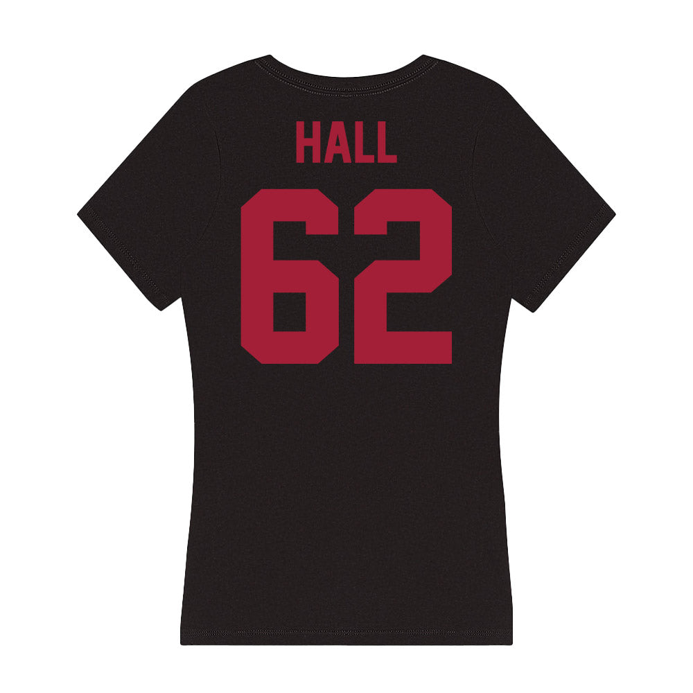 Alabama - Football Alumni : Randy Hall - Women's V-Neck T-Shirt Hoodie, Sweatshirt | CoreVibeTees.com (Image 2)