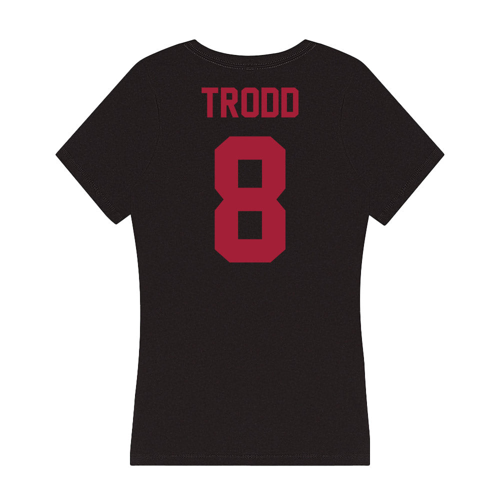 Alabama - Football Alumni : Paul Trodd - Women's V-Neck T-Shirt Hoodie, Sweatshirt | CoreVibeTees.com (Image 2)