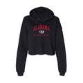 Alabama - Men's Swimming & Diving Alumni : Carl Madden - Women's Crop Fleece Hoodie T-Shirts, Sweatshirt (Image 1)