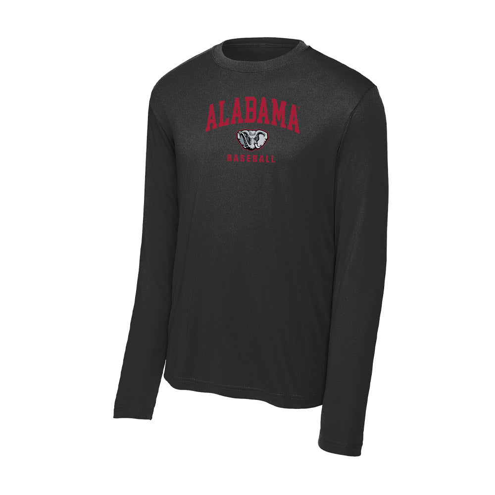 Alabama - NCAA Baseball : Tyler Fay - Activewear Long Sleeve T-Shirt Hoodie, Sweatshirt | CoreVibeTees.com (Image 1)