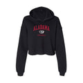 Alabama - Football Alumni : Alan McElroy - Women's Crop Fleece Hoodie T-Shirts, Sweatshirt | CoreVibeTees.com (Image 1)