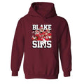 Alabama - Football Alumni : Blake Sims - Player Collage Hooded Sweatshirt T-Shirts, Hoodie | CoreVibeTees.com