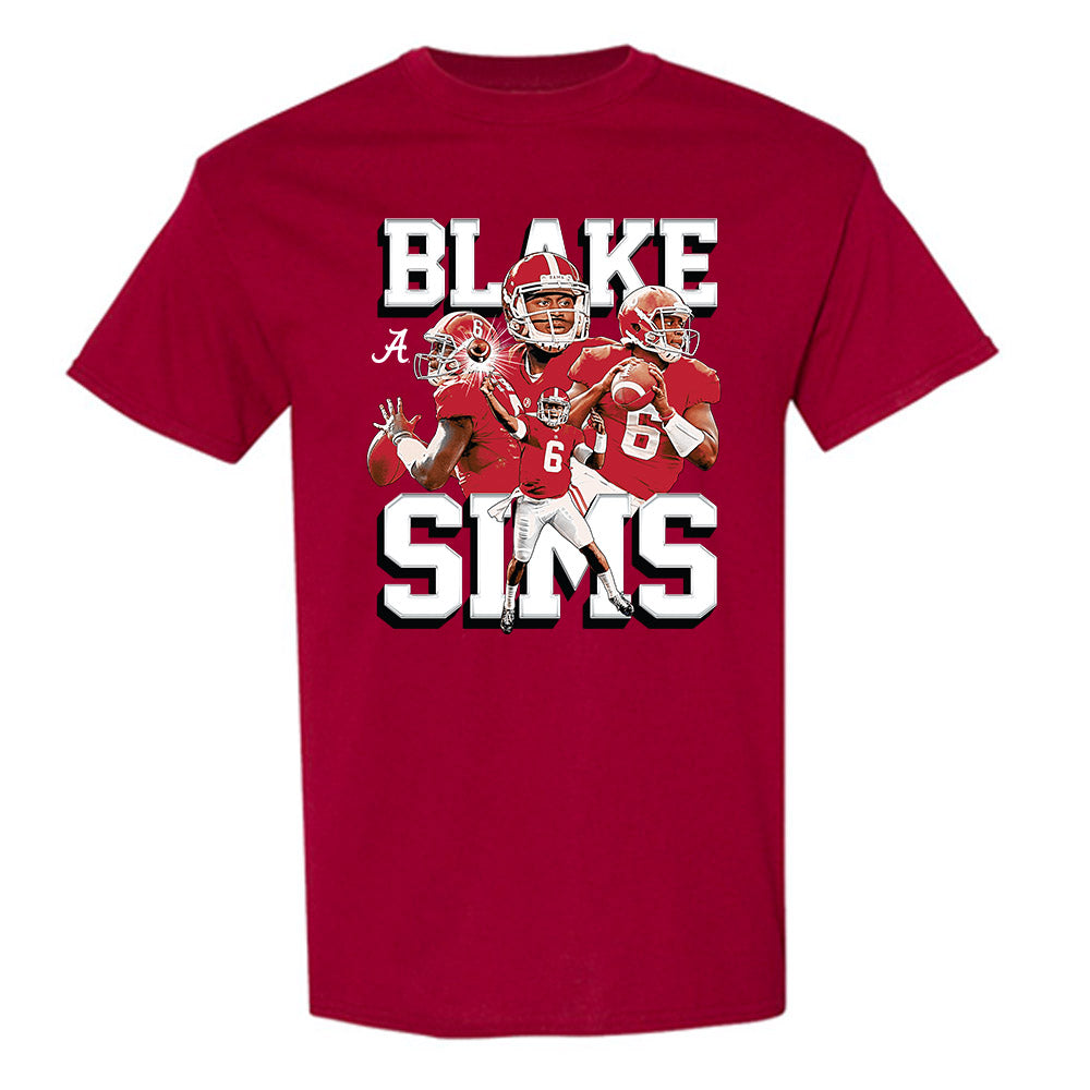 Alabama - Football Alumni : Blake Sims - Player Collage T-Shirt Hoodie, Sweatshirt | CoreVibeTees.com