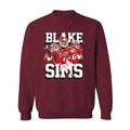 Alabama - Football Alumni : Blake Sims - Player Collage Crewneck Sweatshirt T-Shirts, Hoodie | CoreVibeTees.com