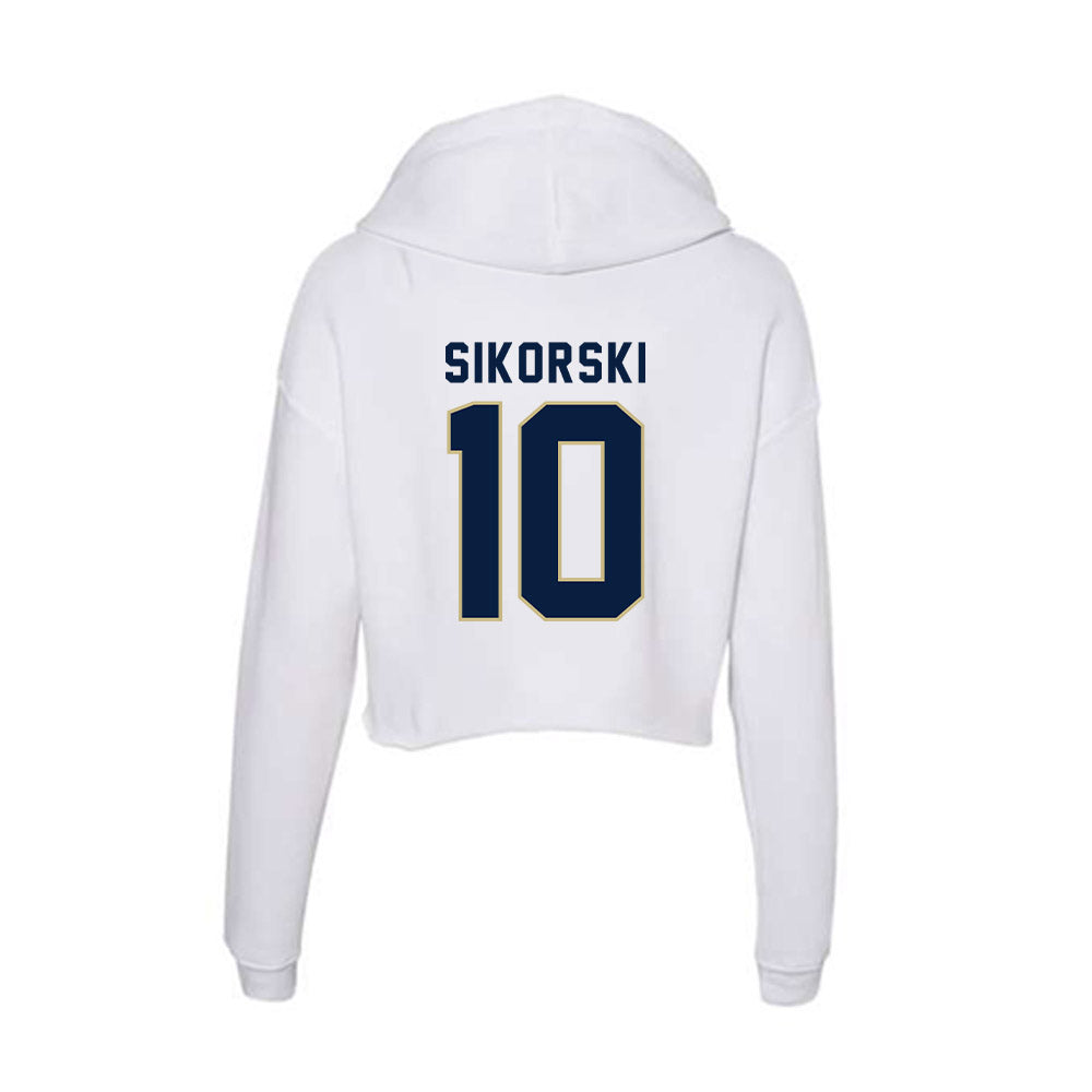 Akron - NCAA Women's Lacrosse : Kaitlyn Sikorski - Women's Crop Fleece Hoodie T-Shirts, Sweatshirt (Image 2)
