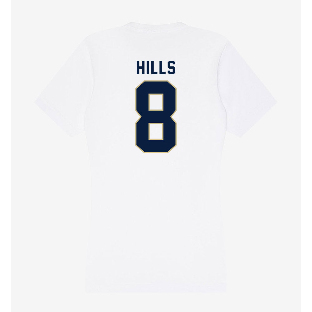 Akron - NCAA Football : Brandon Hills - Women's V-Neck T-Shirt Hoodie, Sweatshirt | CoreVibeTees.com (Image 2)