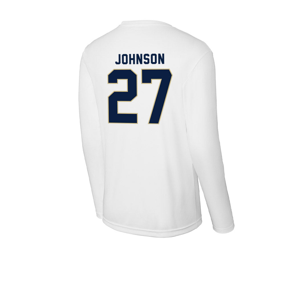 Akron - NCAA Football : Keyveon Johnson - Activewear Long Sleeve T-Shirt Hoodie, Sweatshirt | CoreVibeTees.com (Image 2)