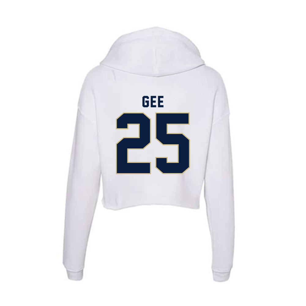 Akron - NCAA Football : Chris Gee - Women's Crop Fleece Hoodie T-Shirts, Sweatshirt | CoreVibeTees.com (Image 2)