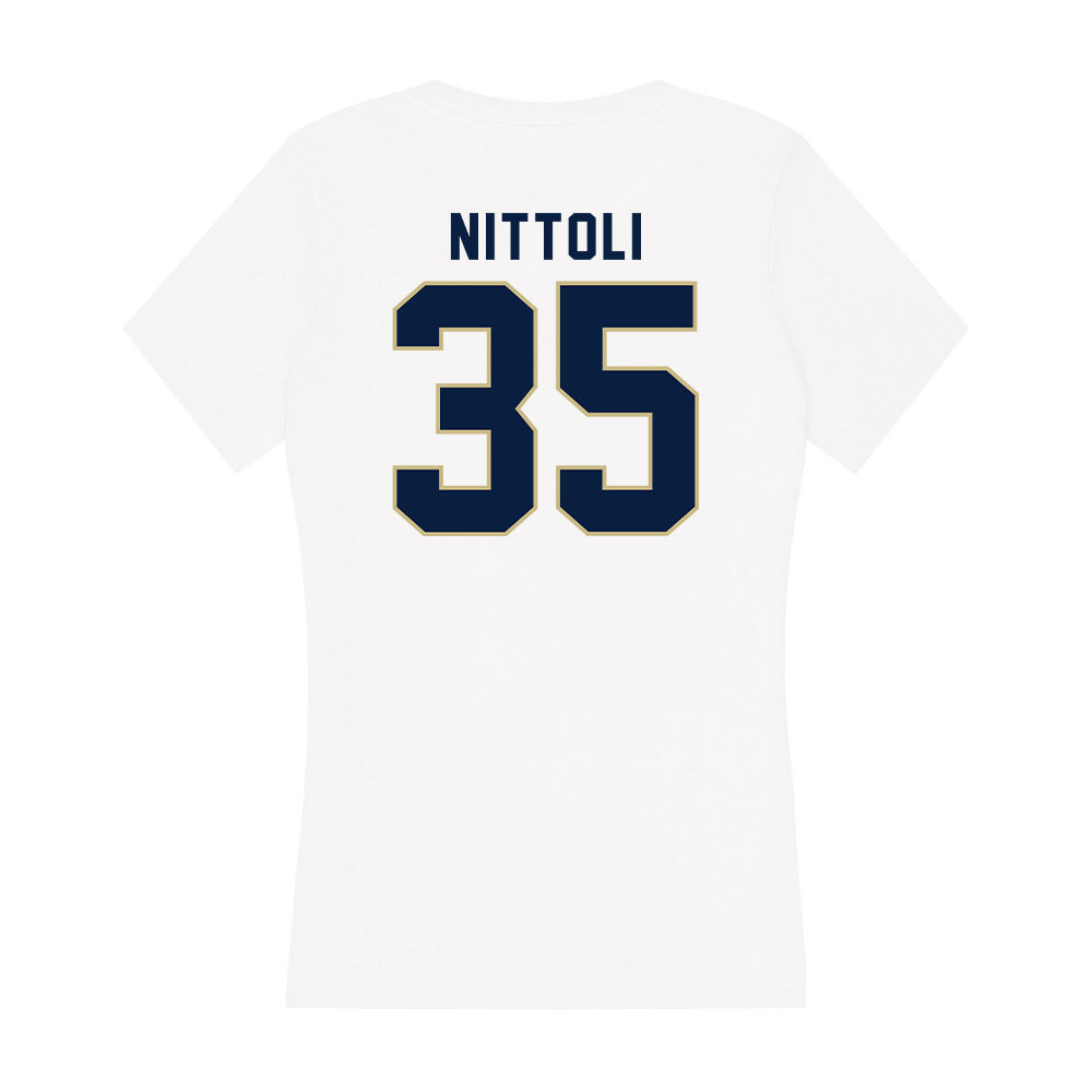Akron - NCAA Football : Danny Nittoli - Women's V-Neck T-Shirt Hoodie, Sweatshirt | CoreVibeTees.com (Image 2)