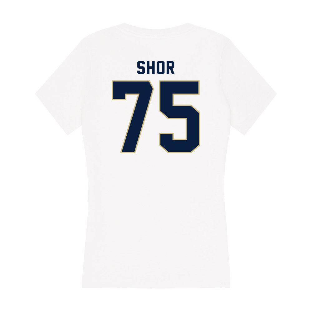Akron - NCAA Football : Dayne Shor - Women's V-Neck T-Shirt Hoodie, Sweatshirt | CoreVibeTees.com (Image 2)