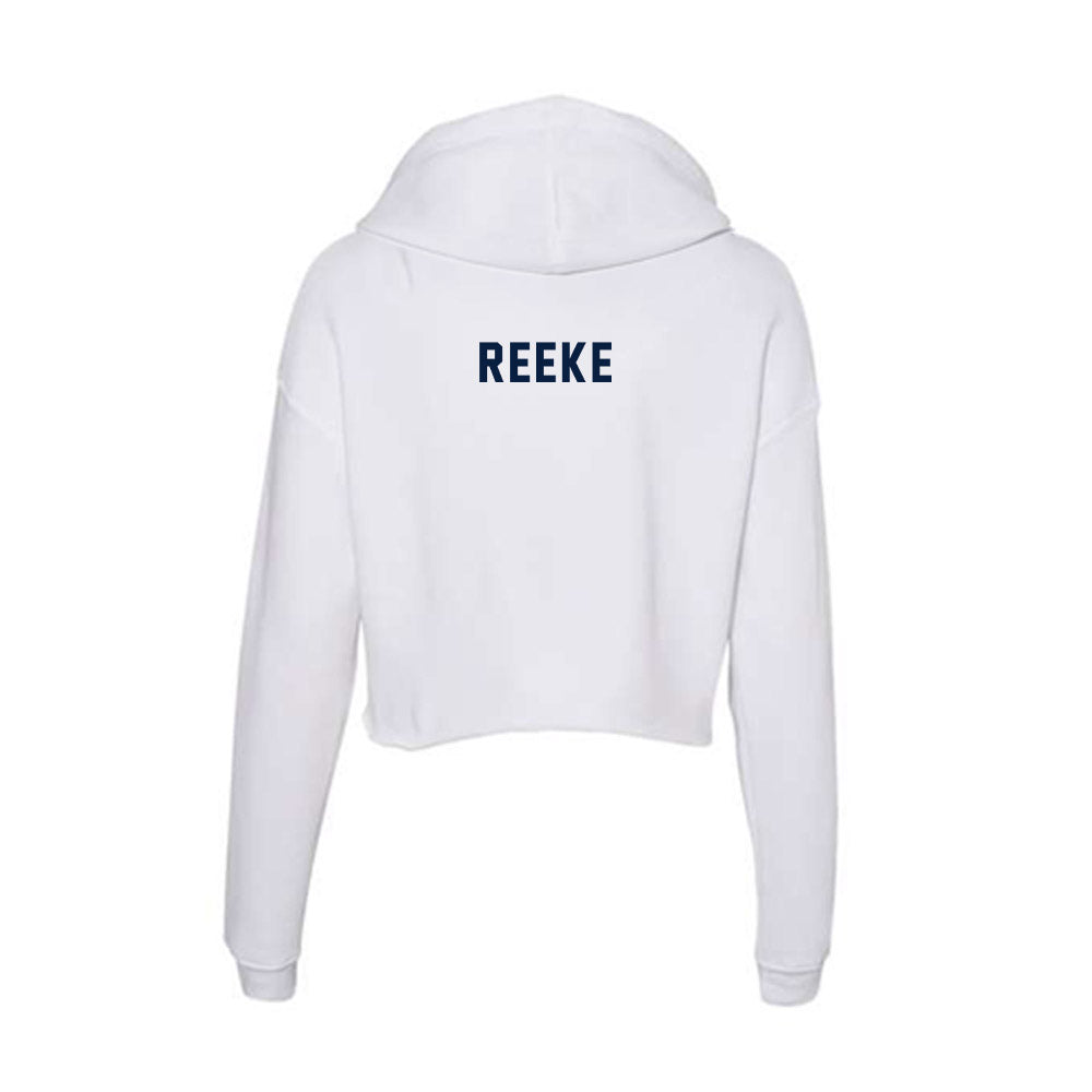 Akron - NCAA Rifle : Sally Reeke - Women's Crop Fleece Hoodie T-Shirts, Sweatshirt | CoreVibeTees.com (Image 2)