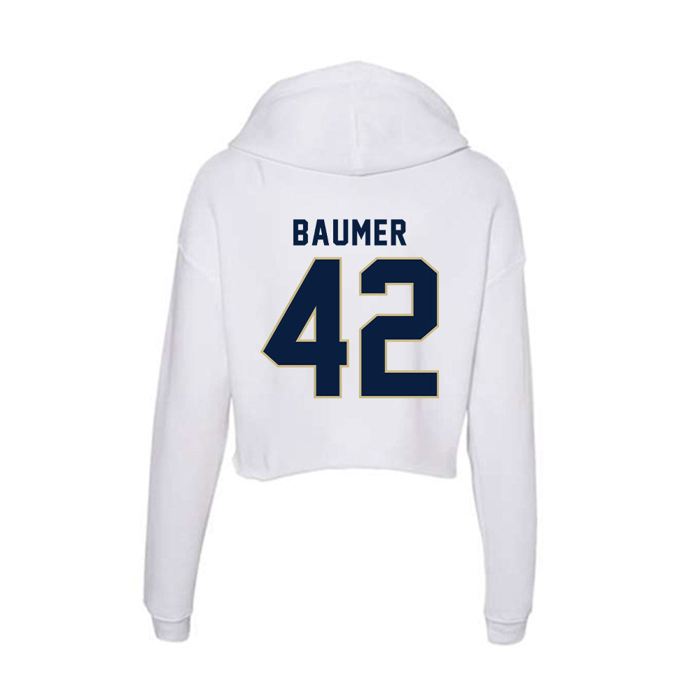 Akron - NCAA Women's Lacrosse : Katie Baumer - Women's Crop Fleece Hoodie T-Shirts, Sweatshirt | CoreVibeTees.com (Image 2)