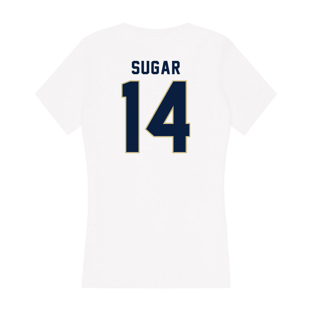Akron - NCAA Women's Soccer : Karlie Sugar - Women's V-Neck T-Shirt Hoodie, Sweatshirt | CoreVibeTees.com (Image 2)