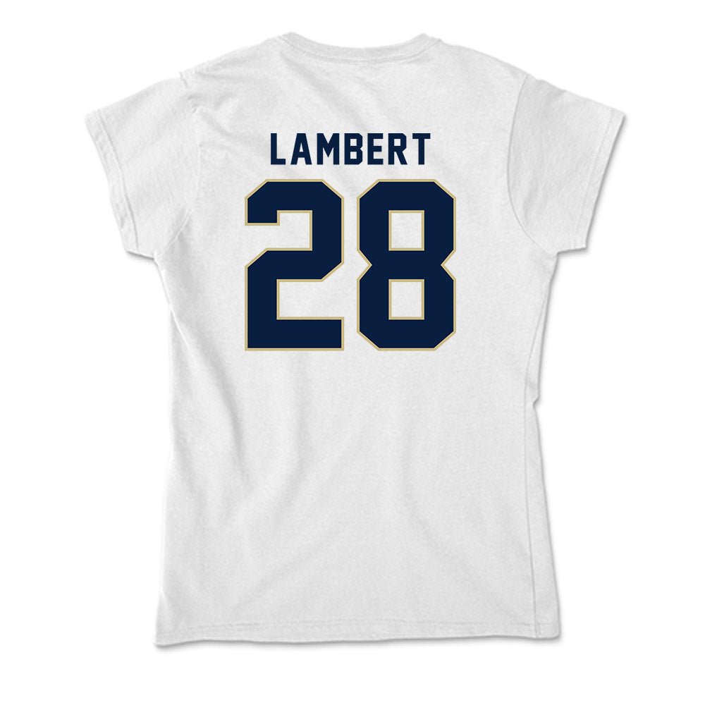 Akron - NCAA Women's Soccer : Addison Lambert - Soft Style Women‚Äôs T-Shirt Hoodie, Sweatshirt | CoreVibeTees.com (Image 2)