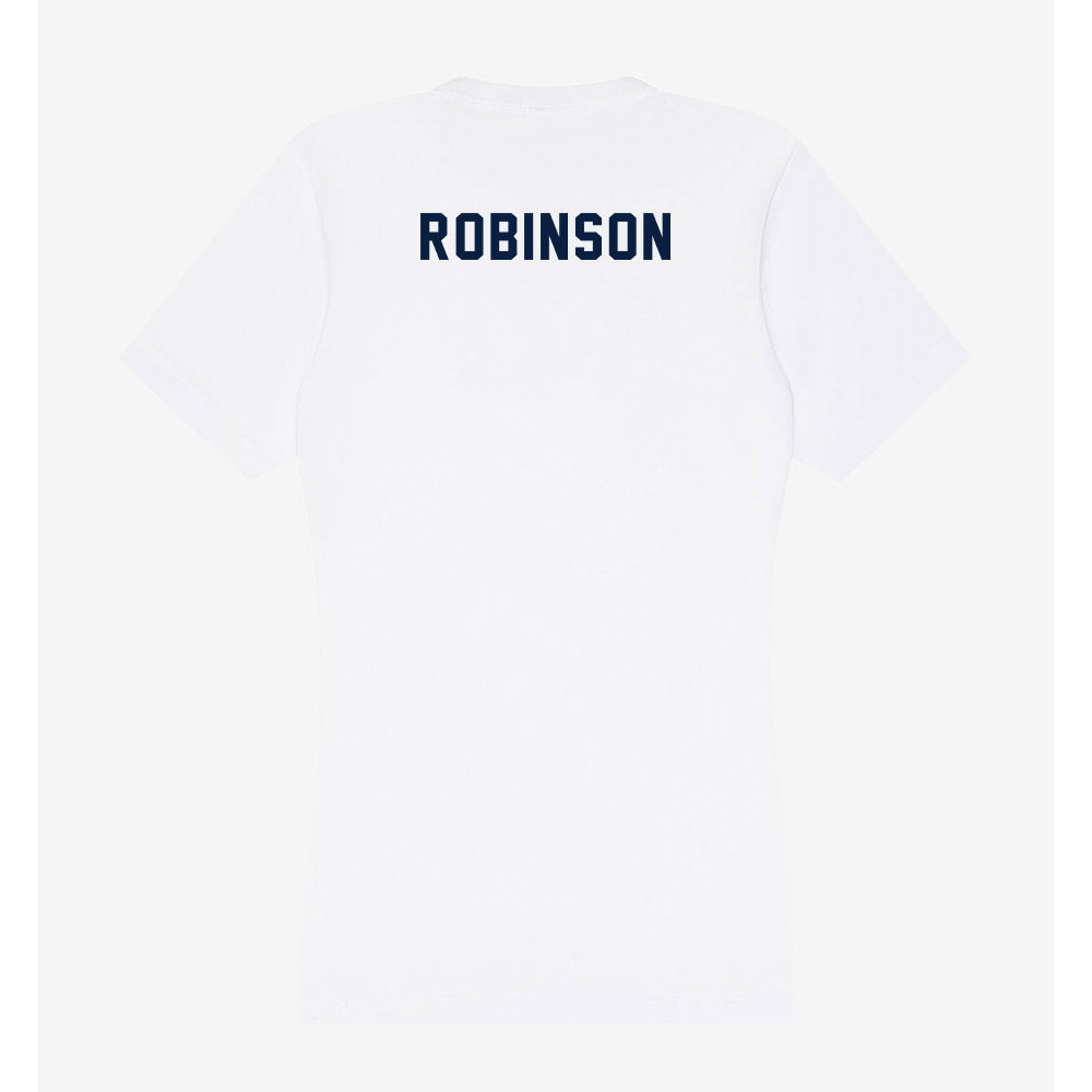 Akron - NCAA Cheerleading : Zak Robinson - Women's V-Neck T-Shirt Hoodie, Sweatshirt | CoreVibeTees.com (Image 2)