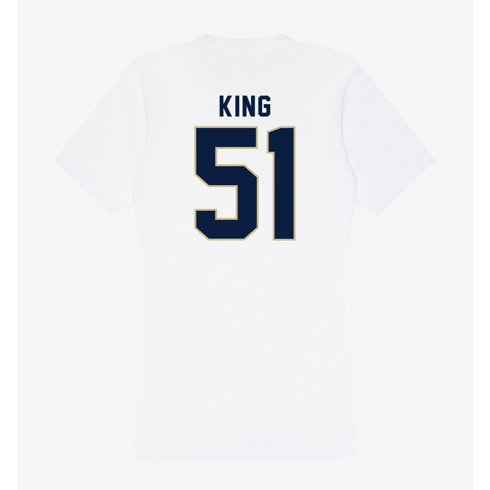 Akron - NCAA Football : Maasai King - Women's V-Neck T-Shirt Hoodie, Sweatshirt | CoreVibeTees.com (Image 2)