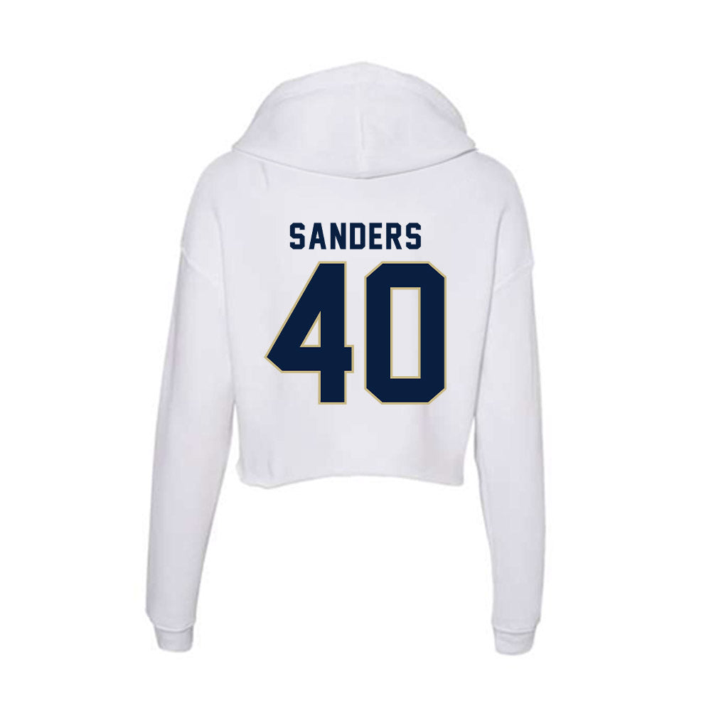 Akron - NCAA Women's Lacrosse : Hannah Sanders - Women's Crop Fleece Hoodie T-Shirts, Sweatshirt | CoreVibeTees.com (Image 2)