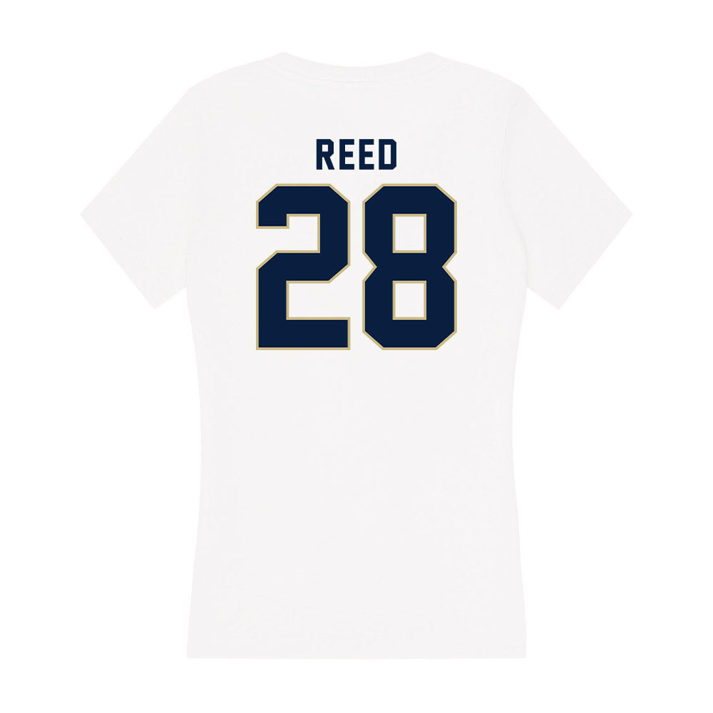 Akron - NCAA Football : Luke Reed - Women's V-Neck T-Shirt Hoodie, Sweatshirt | CoreVibeTees.com (Image 2)