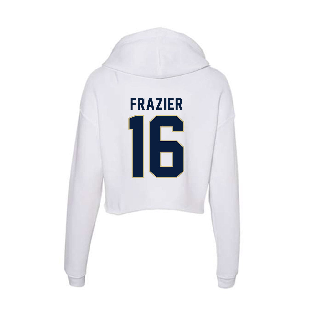Akron - NCAA Football : Dahvon Frazier - Women's Crop Fleece Hoodie T-Shirts, Sweatshirt | CoreVibeTees.com (Image 2)