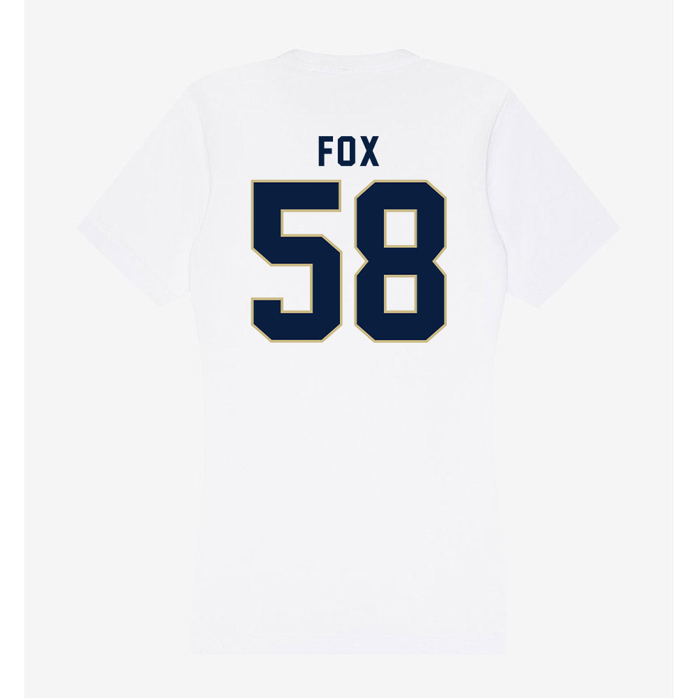 Akron - NCAA Football : Alex Fox - Women's V-Neck T-Shirt Hoodie, Sweatshirt | CoreVibeTees.com (Image 2)