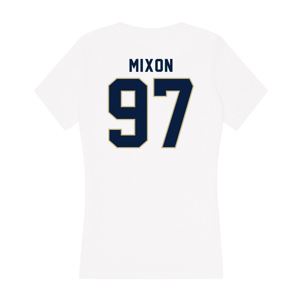 Akron - NCAA Football : Jon'Trell Mixon - Women's V-Neck T-Shirt Hoodie, Sweatshirt | CoreVibeTees.com (Image 2)