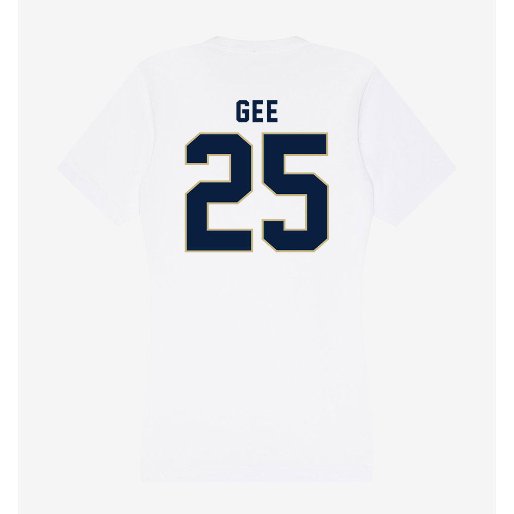 Akron - NCAA Football : Chris Gee - Women's V-Neck T-Shirt Hoodie, Sweatshirt | CoreVibeTees.com (Image 2)