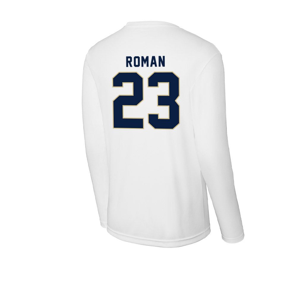 Akron - NCAA Men's Soccer : Jack Roman - Activewear Long Sleeve T-Shirt Hoodie, Sweatshirt | CoreVibeTees.com (Image 2)